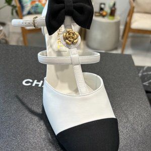 Authentic Chanel Mary Jane Shoes